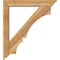 Ekena Millwork Balboa Traditional Rough Sawn Bracket w/ Offset Brace, Western Red Cedar, 6"W x 36"D x 40"H BKT0604X36X40BOA01RWR - alternate 4